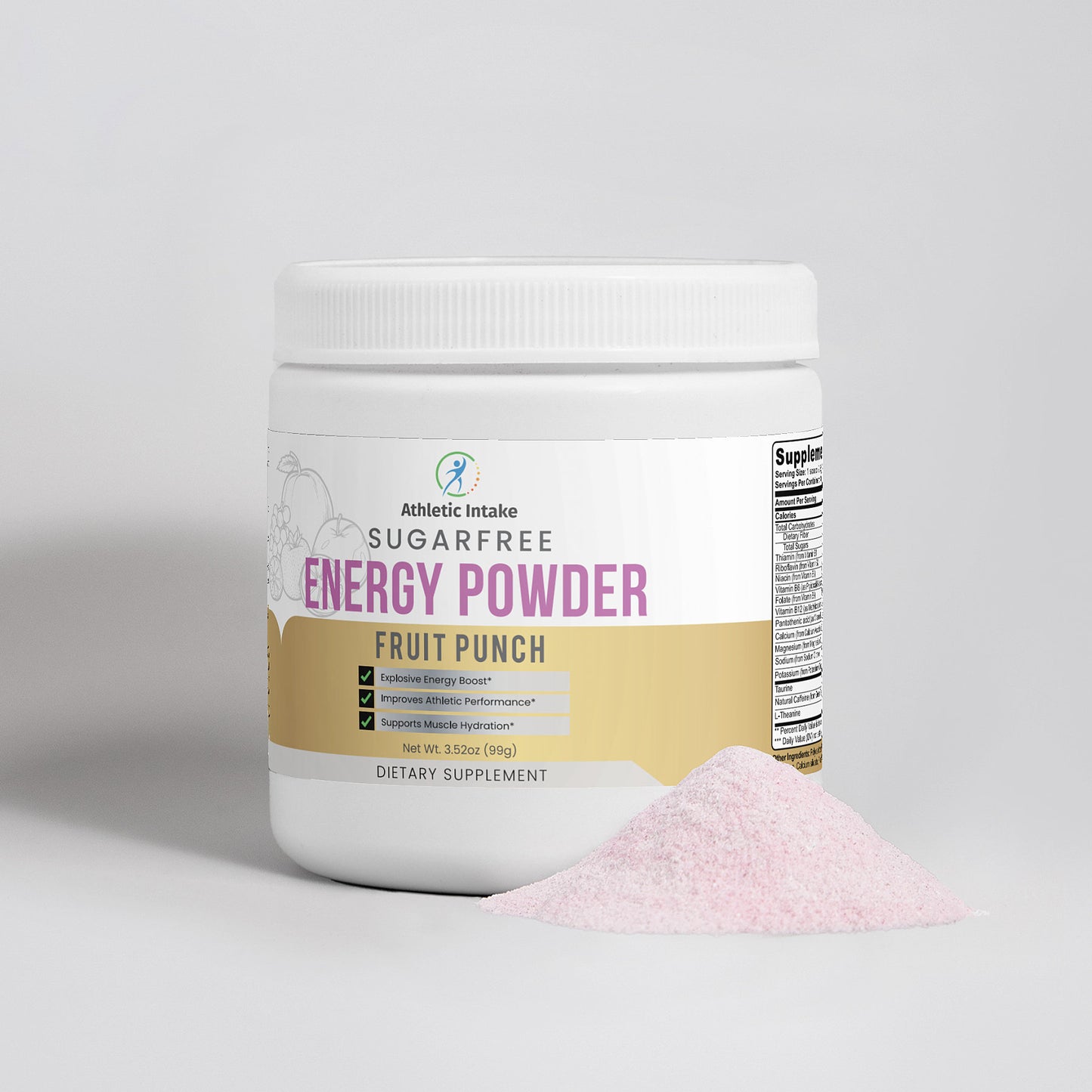 Sugar-Free Energy Powder (Fruit Punch)